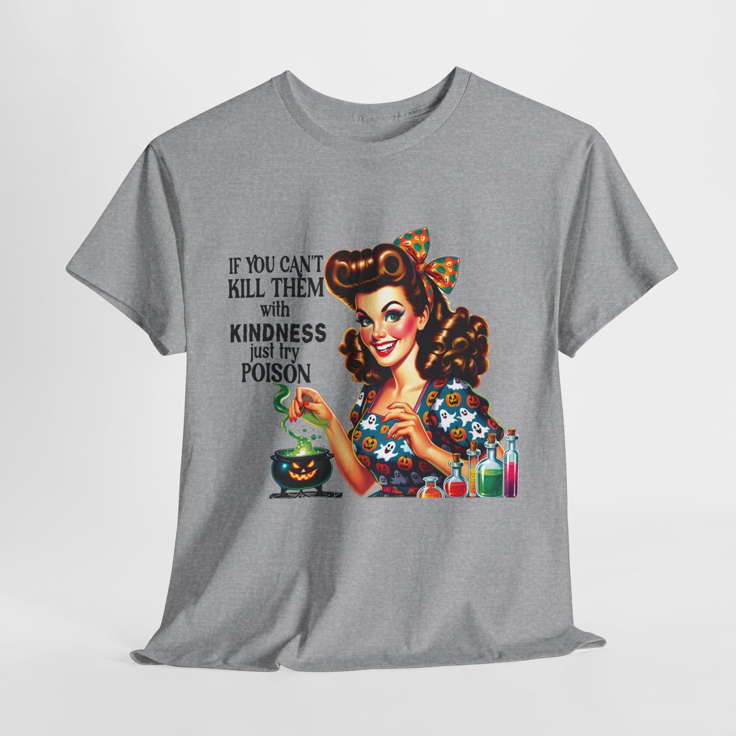 Funny Retro Housewife Short Sleeve Tee - Style #1