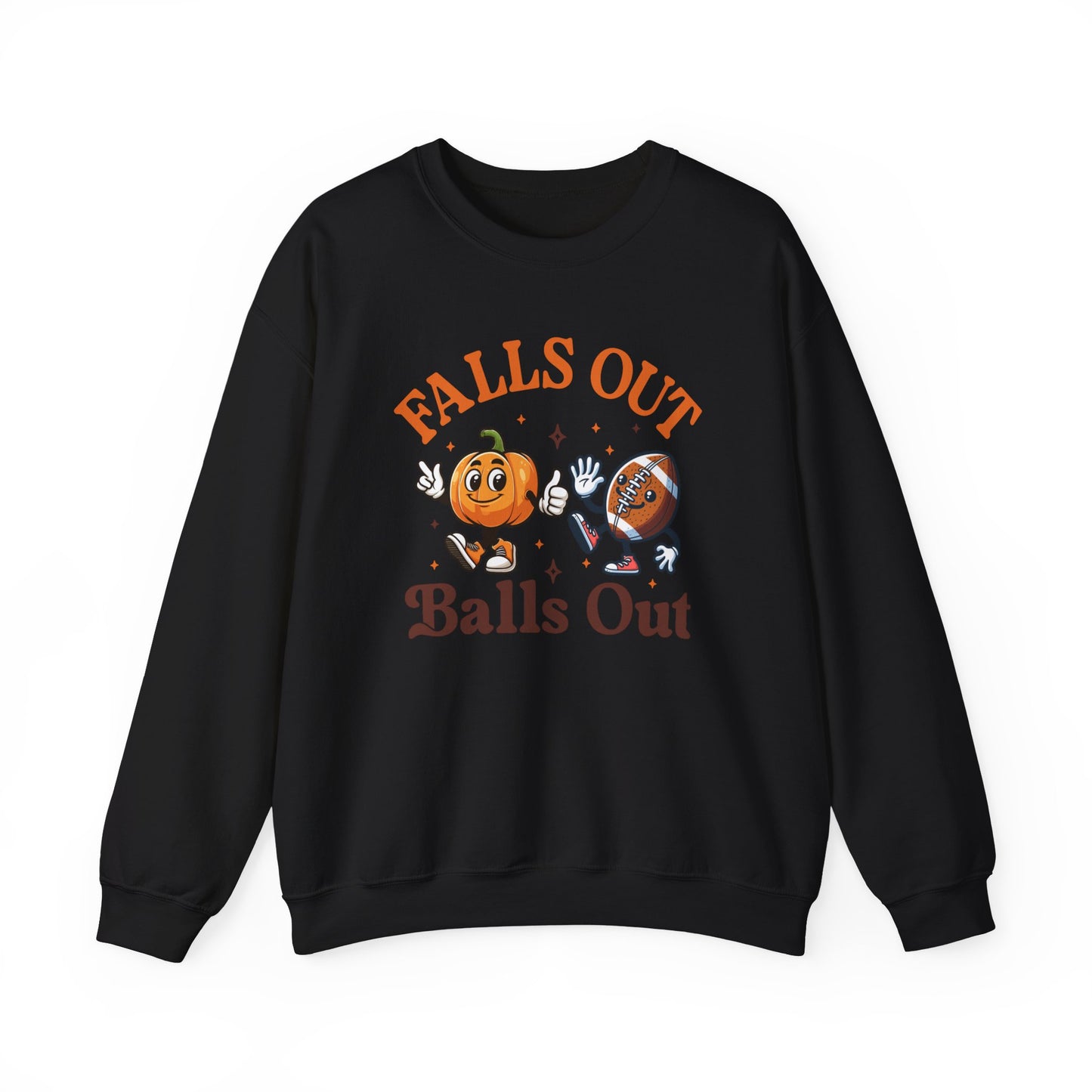 Fall Football Unisex Heavy Blend™ Crewneck Sweatshirt