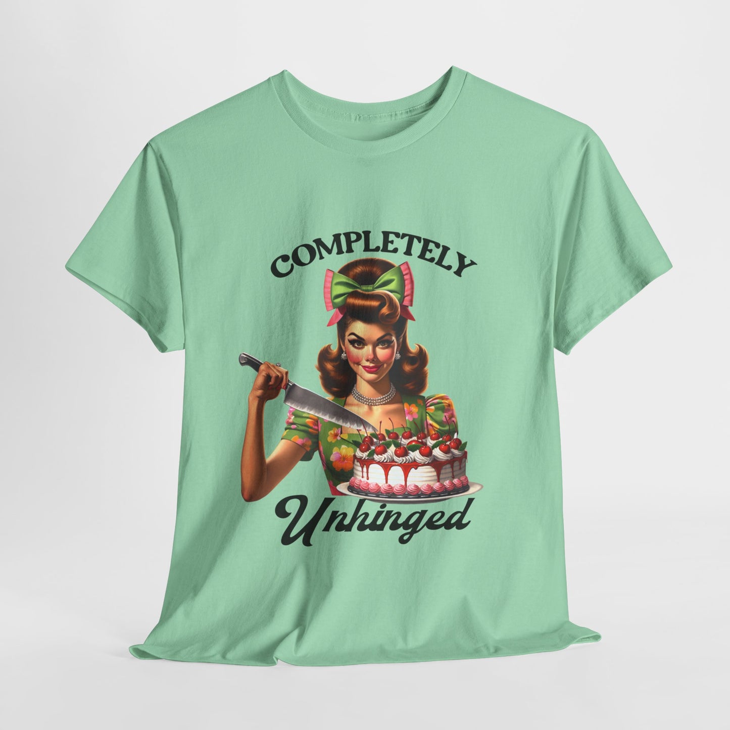 Funny Retro Housewife Short Sleeve Tee - Style #3