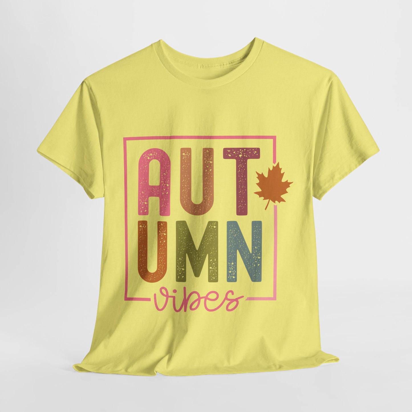 Autumn Vibes Unisex Heavy Cotton Tee