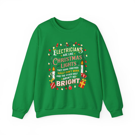 Christmas Lights Sarcasm Sweatshirt