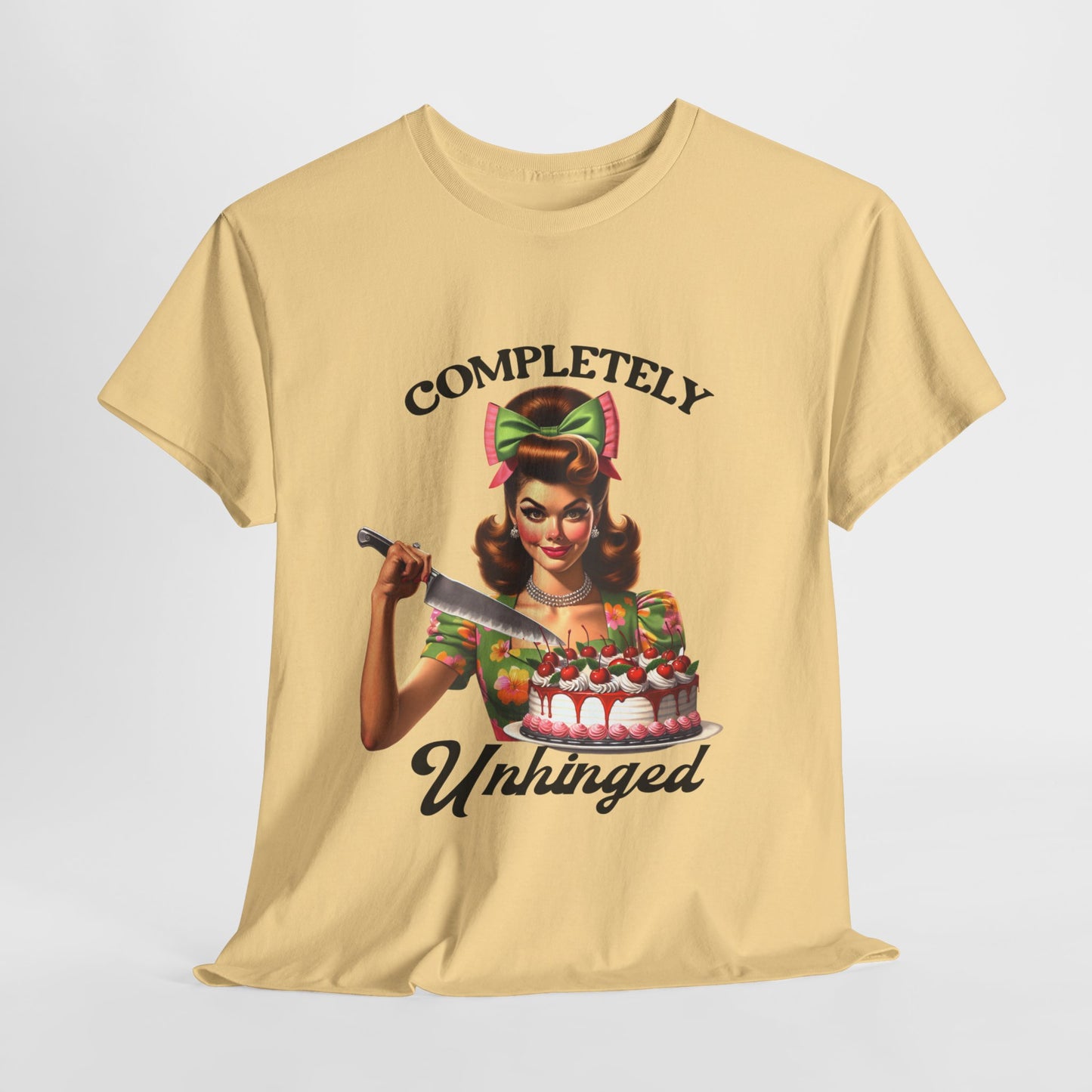 Funny Retro Housewife Short Sleeve Tee - Style #3