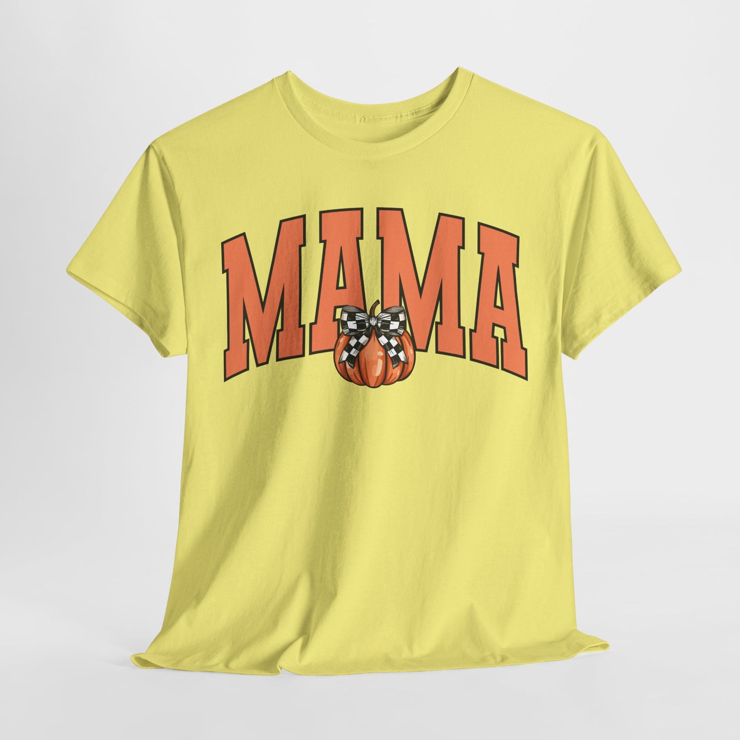 Mama Pumpkin Fall Unisex Heavy Cotton Tee