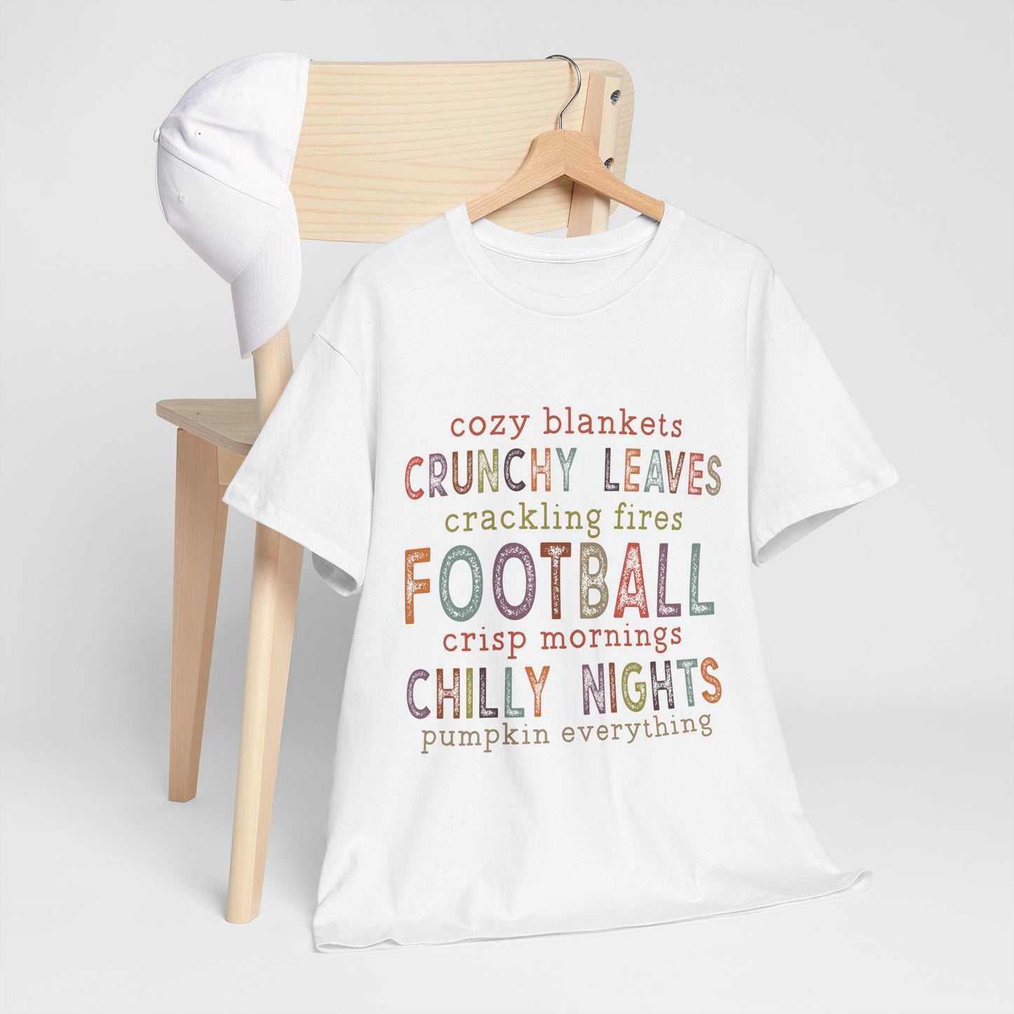 Cozy Blankets Chilly Nights Fall Autumn Unisex Heavy Cotton Tee