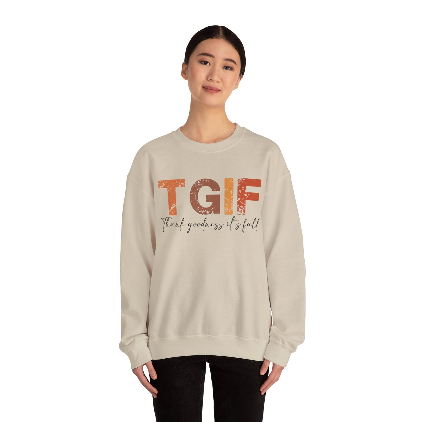 Thank Goodness Its Fall Unisex Heavy Blend™ Crewneck Sweatshirt