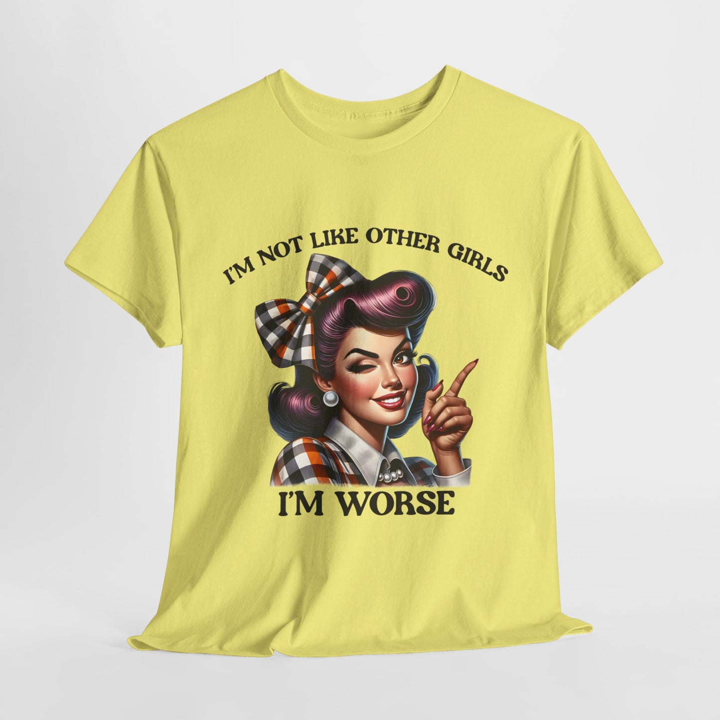 Funny Retro Housewife Short Sleeve Tee - Style #6