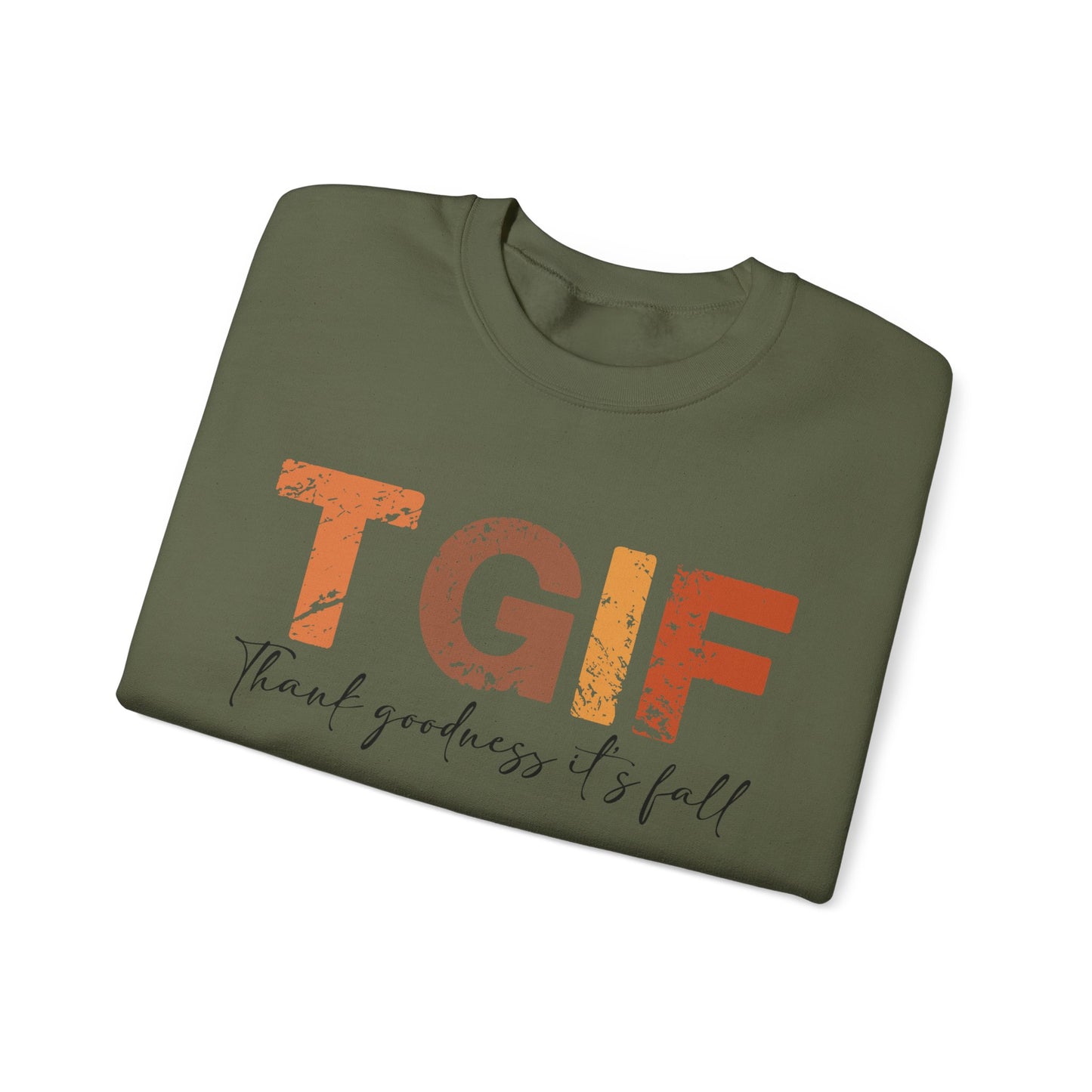 Thank Goodness Its Fall Unisex Heavy Blend™ Crewneck Sweatshirt