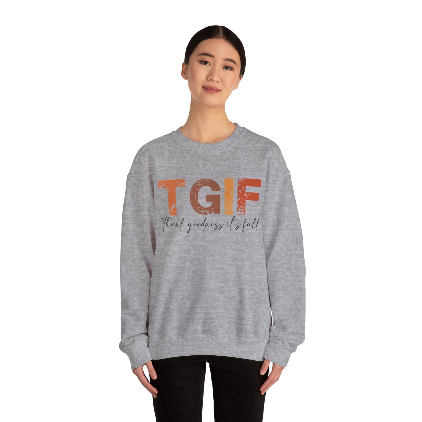 Thank Goodness Its Fall Unisex Heavy Blend™ Crewneck Sweatshirt