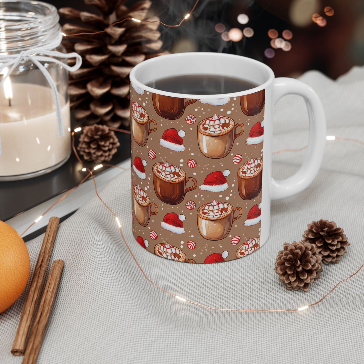 Winter Beverages Style 3 Mug