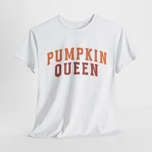 Pumpkin Queen Fall Unisex Heavy Cotton Tee