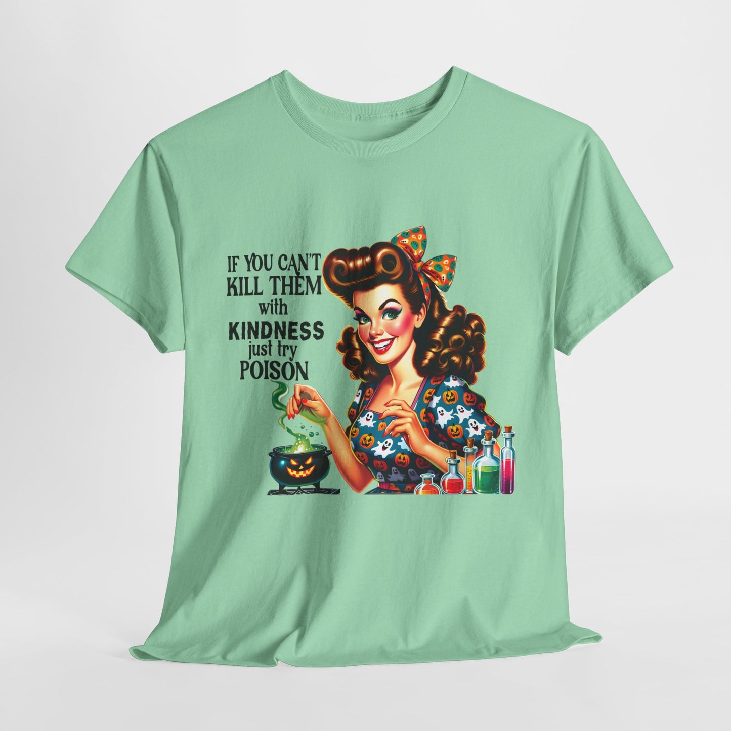 Funny Retro Housewife Short Sleeve Tee - Style #1