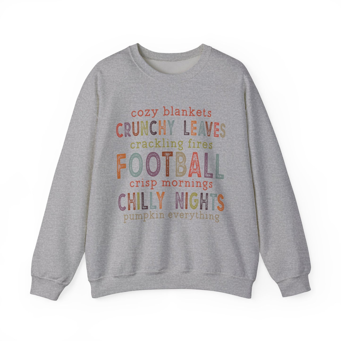 Cozy Blankets Chilly Nights Unisex Heavy Blend™ Crewneck Sweatshirt