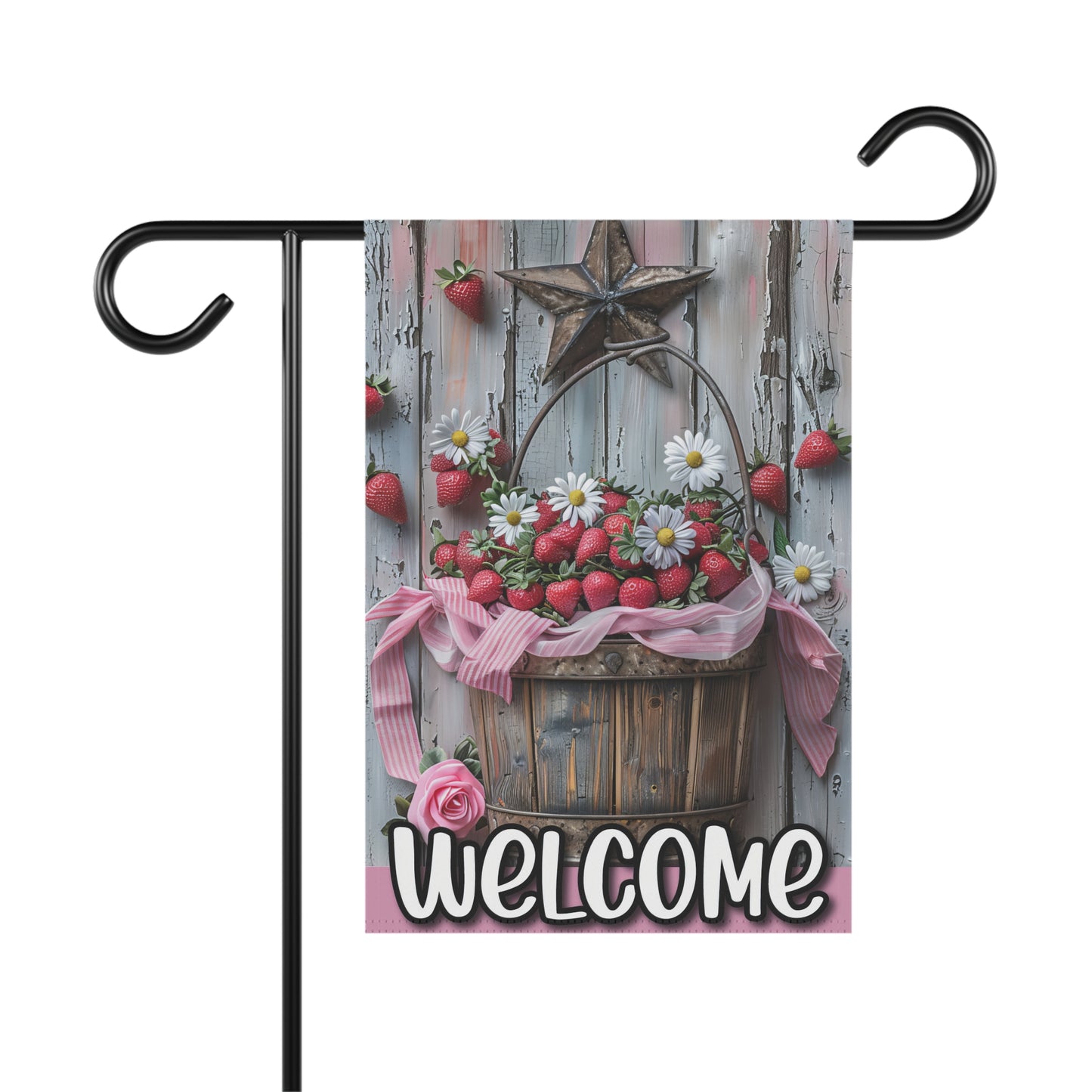 Berry Welcome Garden & House Banner