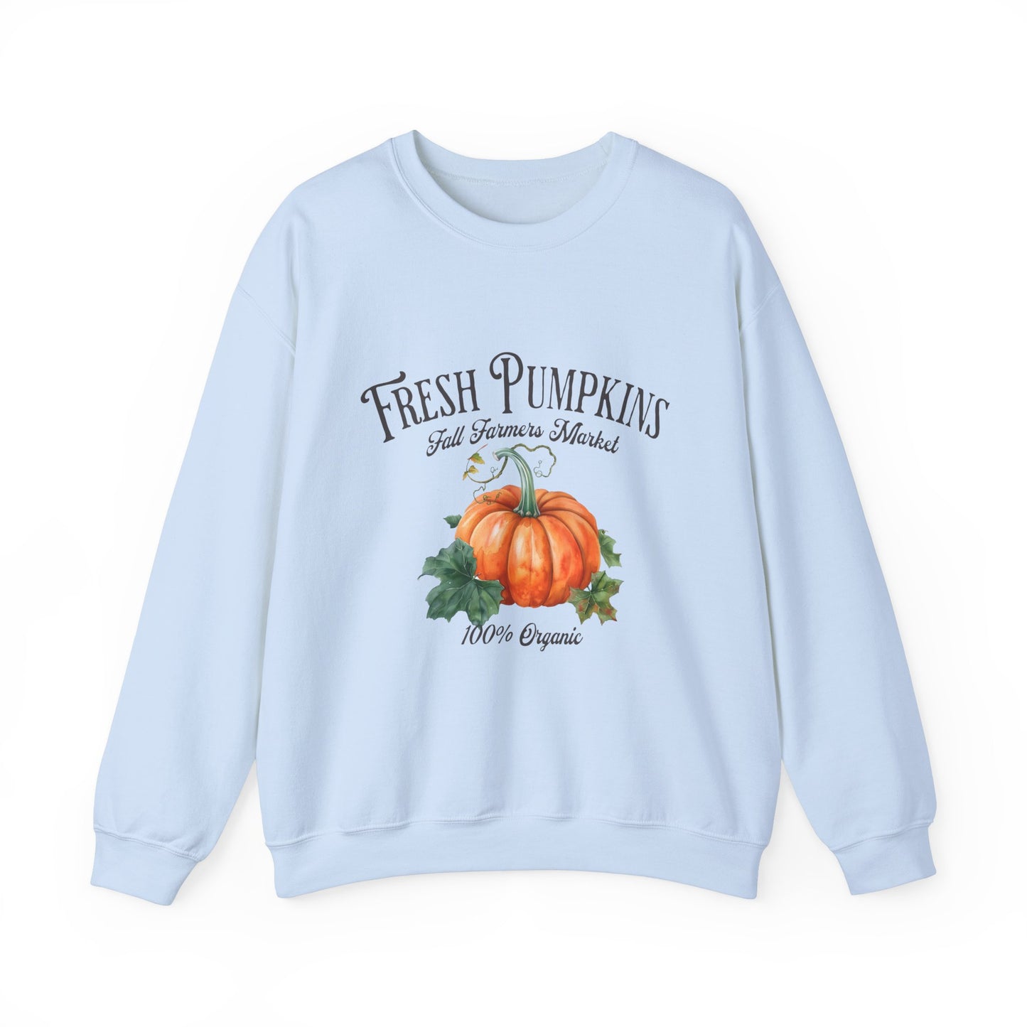 Fall Farmers Market Pumpkins Unisex Heavy Blend™ Crewneck Sweatshirt