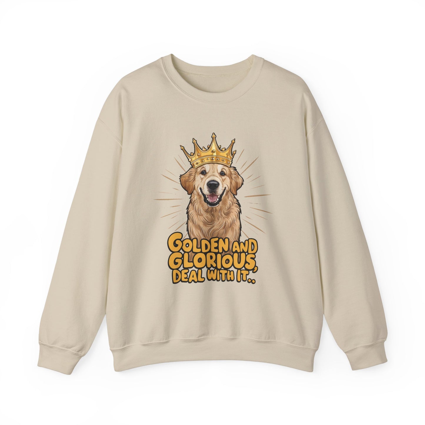 Golden Retriever Funny Dog Sweatshirt