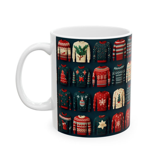 Ugly Christmas Sweater Ceramic Mug