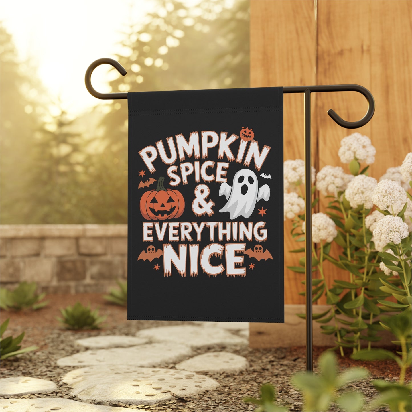 Pumpkin Spice Garden & House Banner