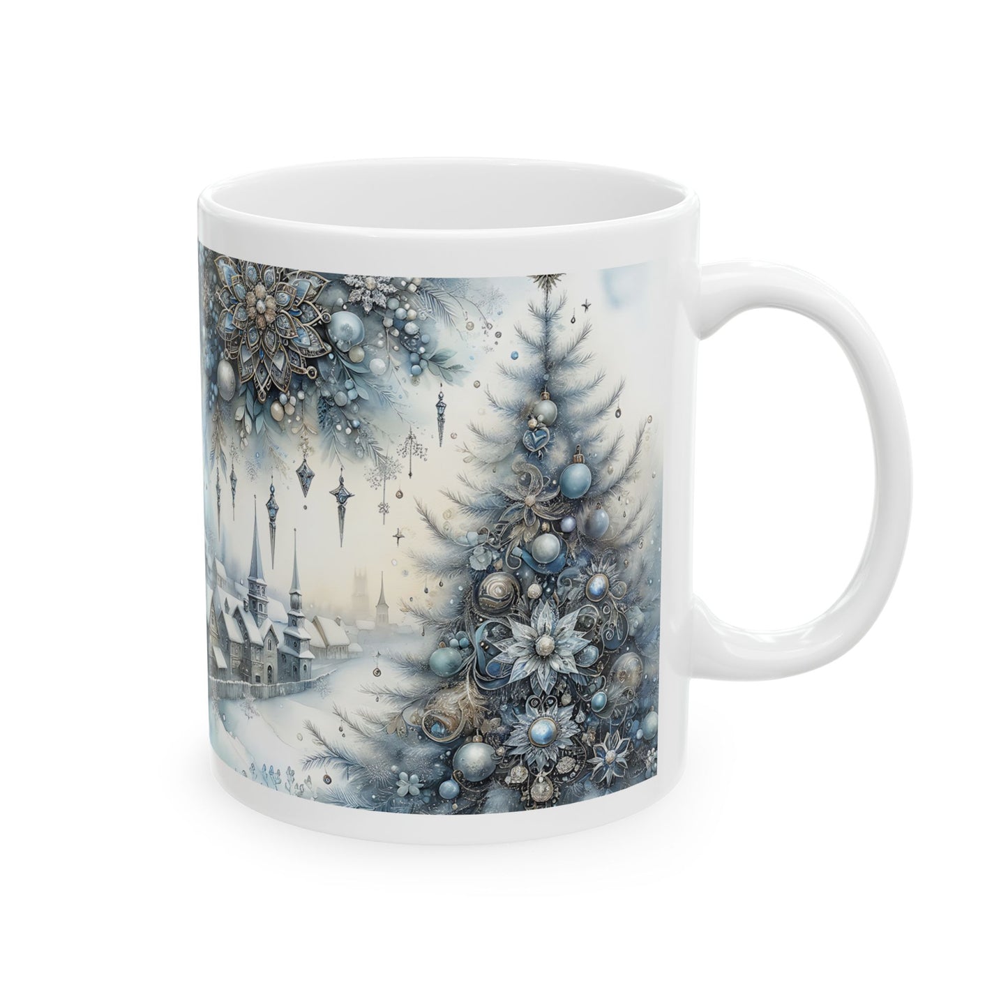 Winter Landscape Ceramic Mug