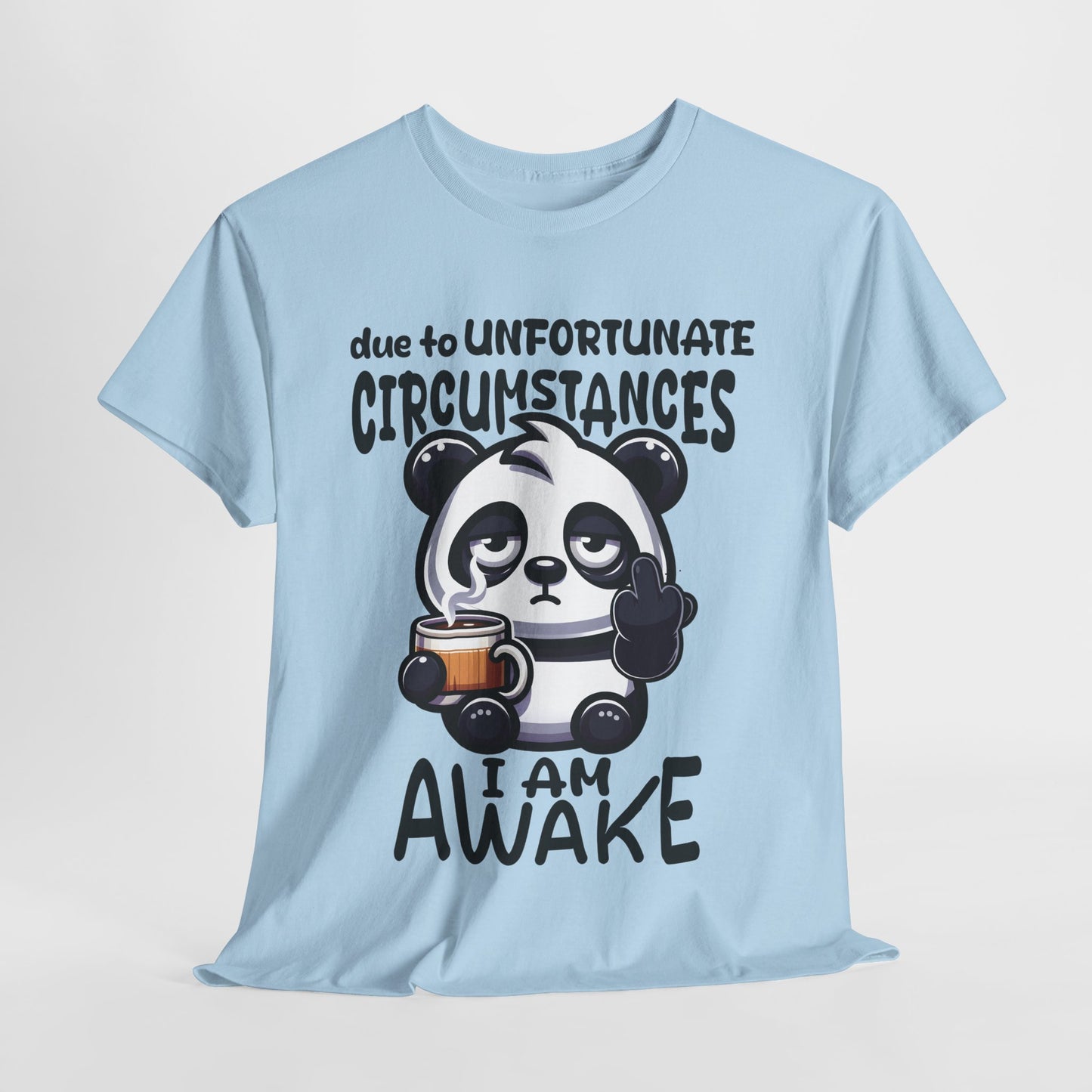 Funny Sarcastic Panda Heavy Cotton Tee