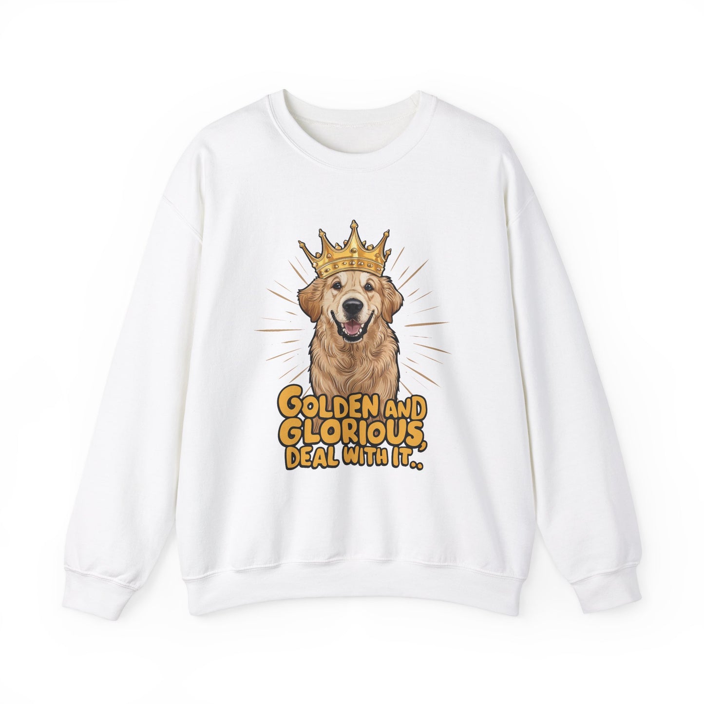 Golden Retriever Funny Dog Sweatshirt