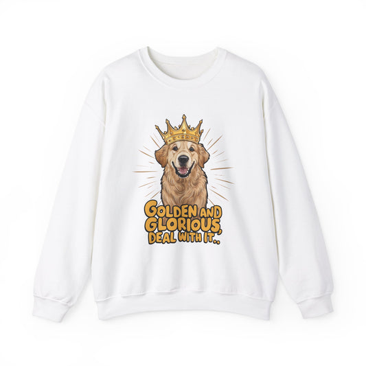 Golden Retriever Funny Dog Sweatshirt