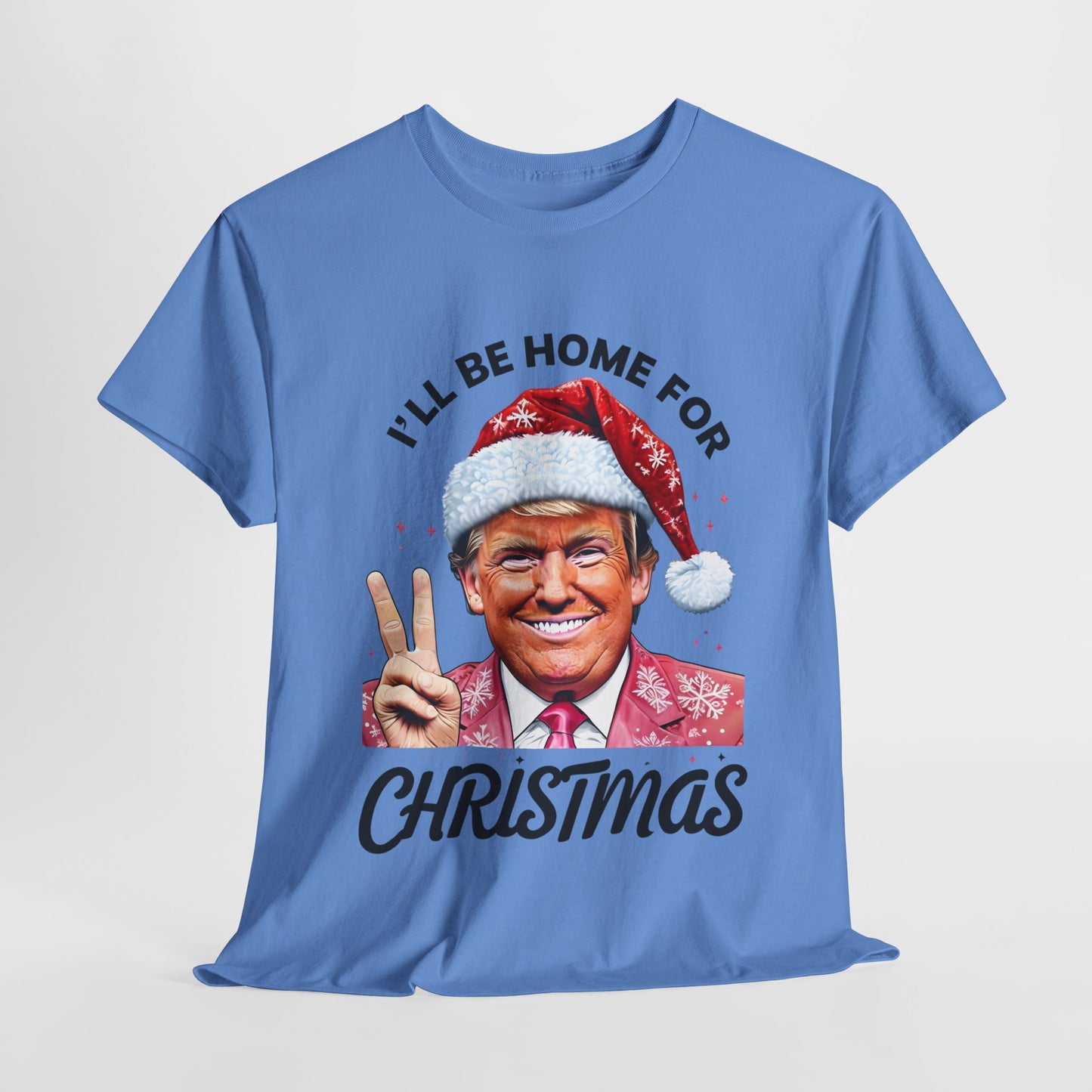 Trump I'll Be Home For Christmas T-Shirt