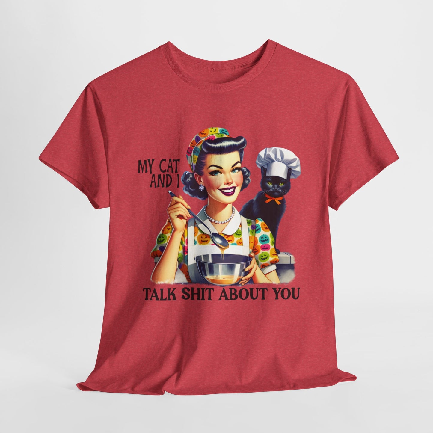 Funny Retro Housewife Short Sleeve Tee - Style #7