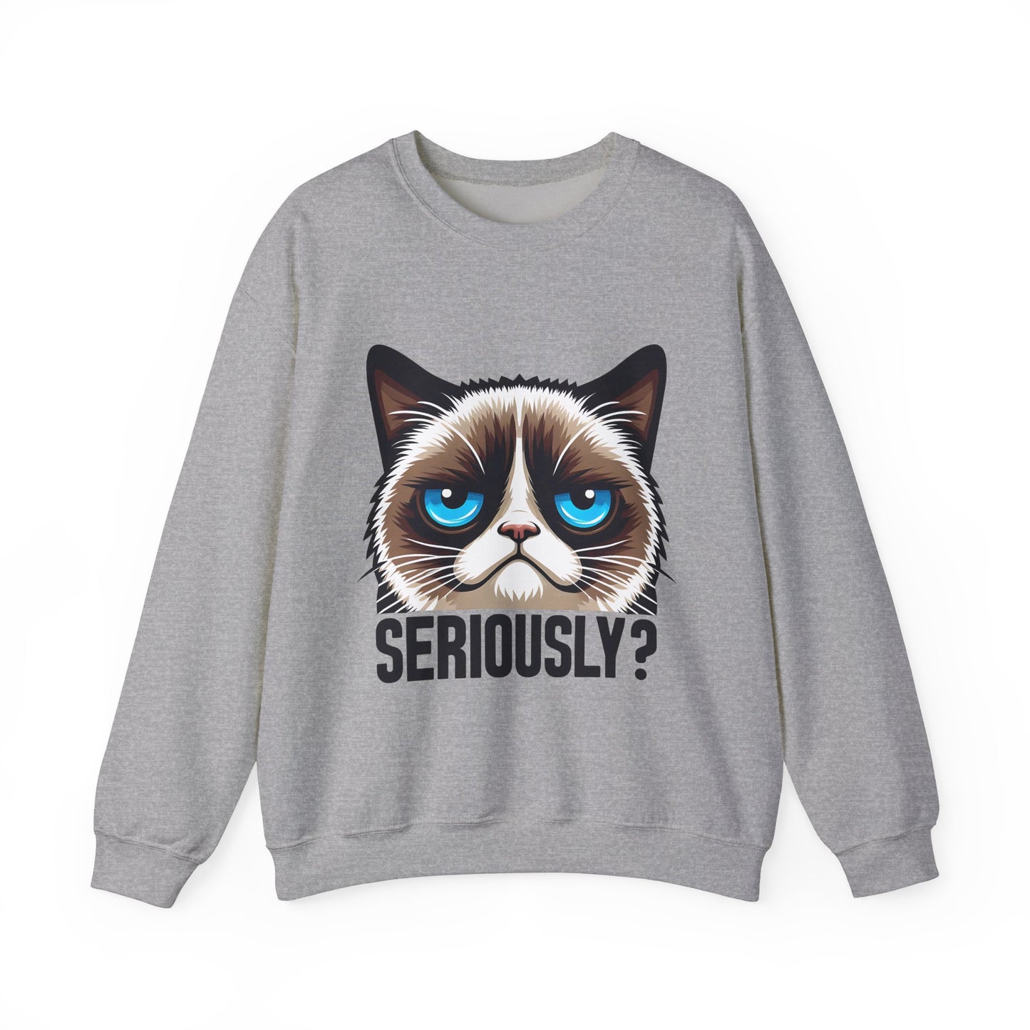 Funny Sarcastic Cat Sweatshirt