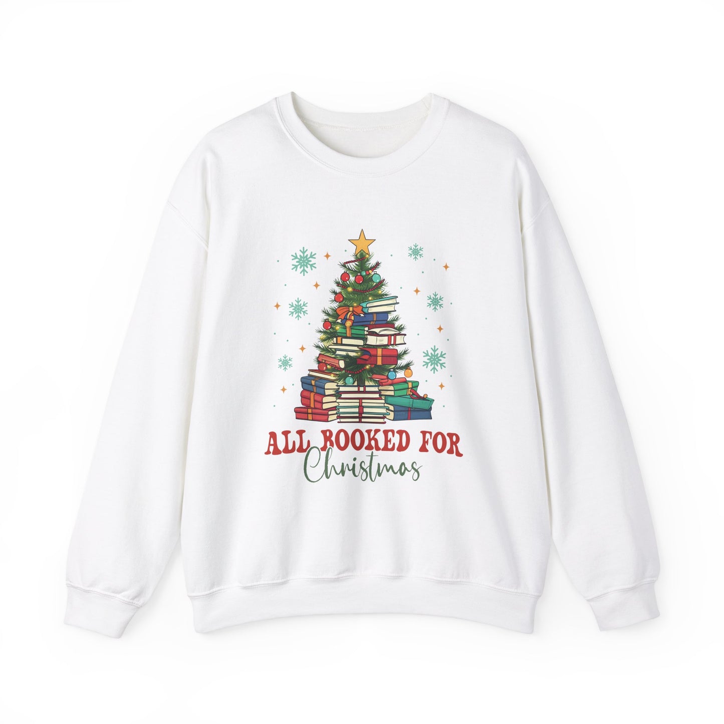 All Booked For Christmas Sweatshirt