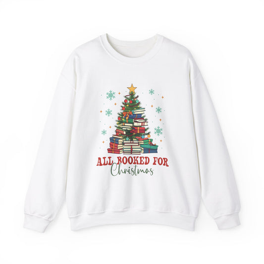 All Booked For Christmas Sweatshirt