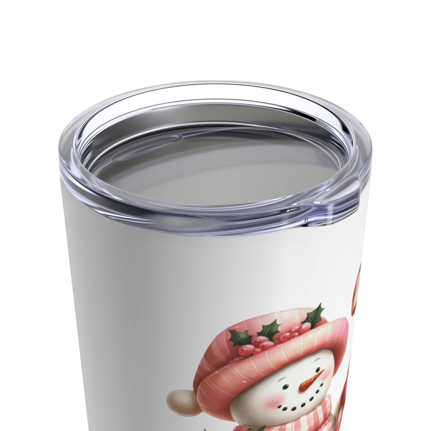 Joy To The World Pink Christmas Tumbler 20oz