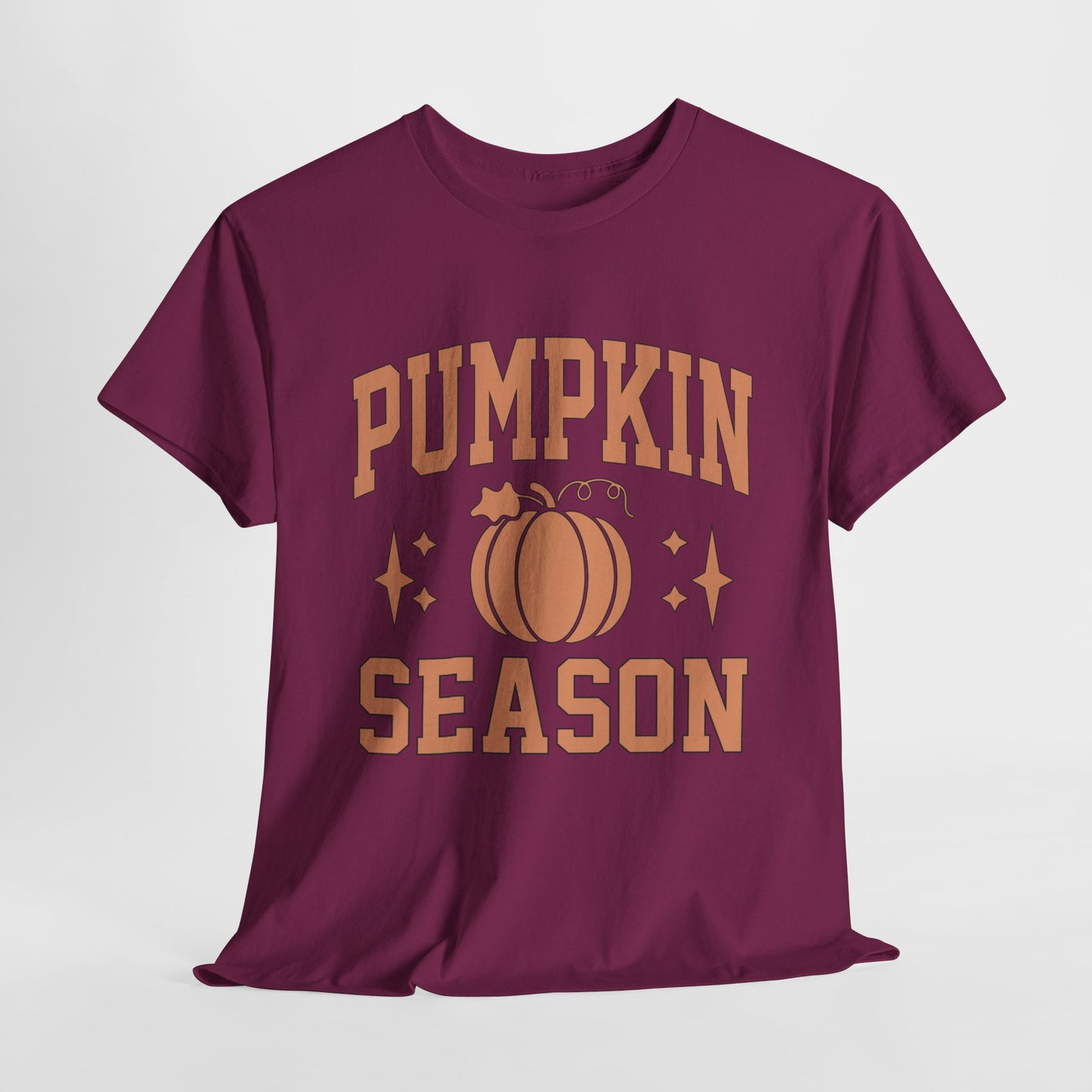 Pumpkin Season Fall Unisex Heavy Cotton Tee