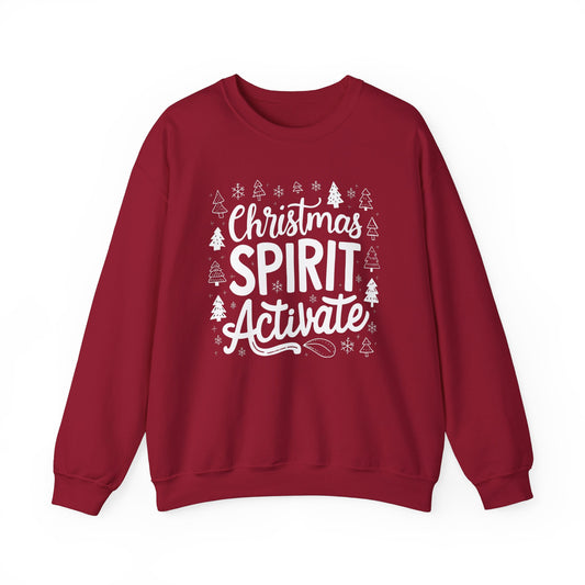 Christmas Spirit Activate Sarcasm Sweatshirt