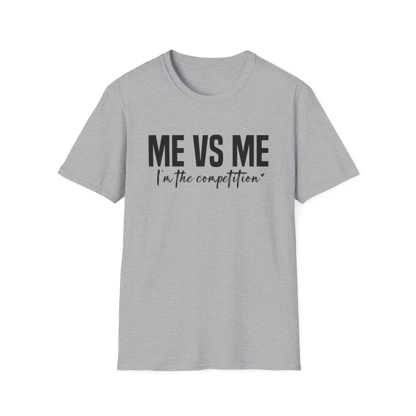 Me vs Me Entrepreneur Inspirational Softstyle T-Shirt