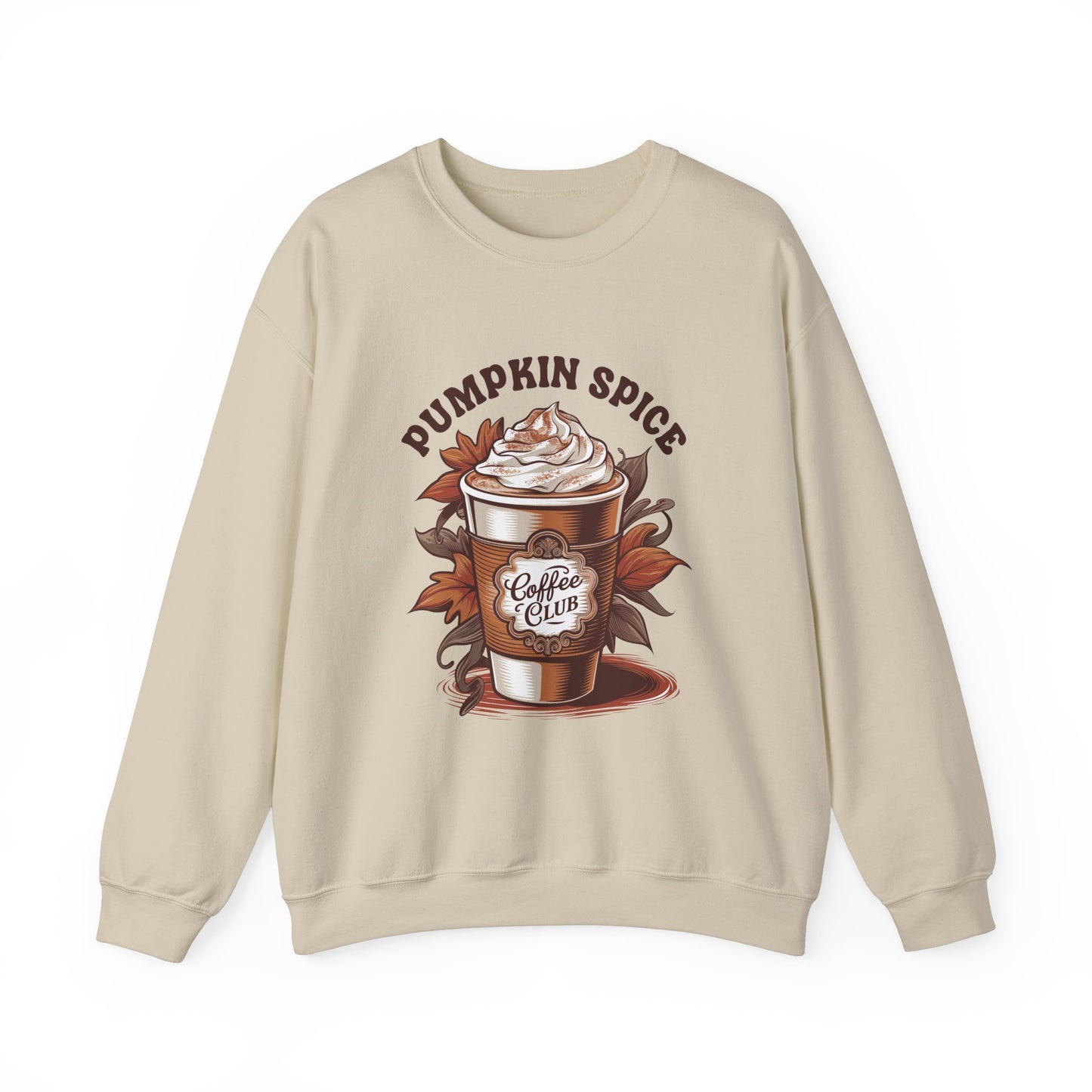 Pumpkin Spice Coffee Club Unisex Heavy Blend™ Crewneck Sweatshirt