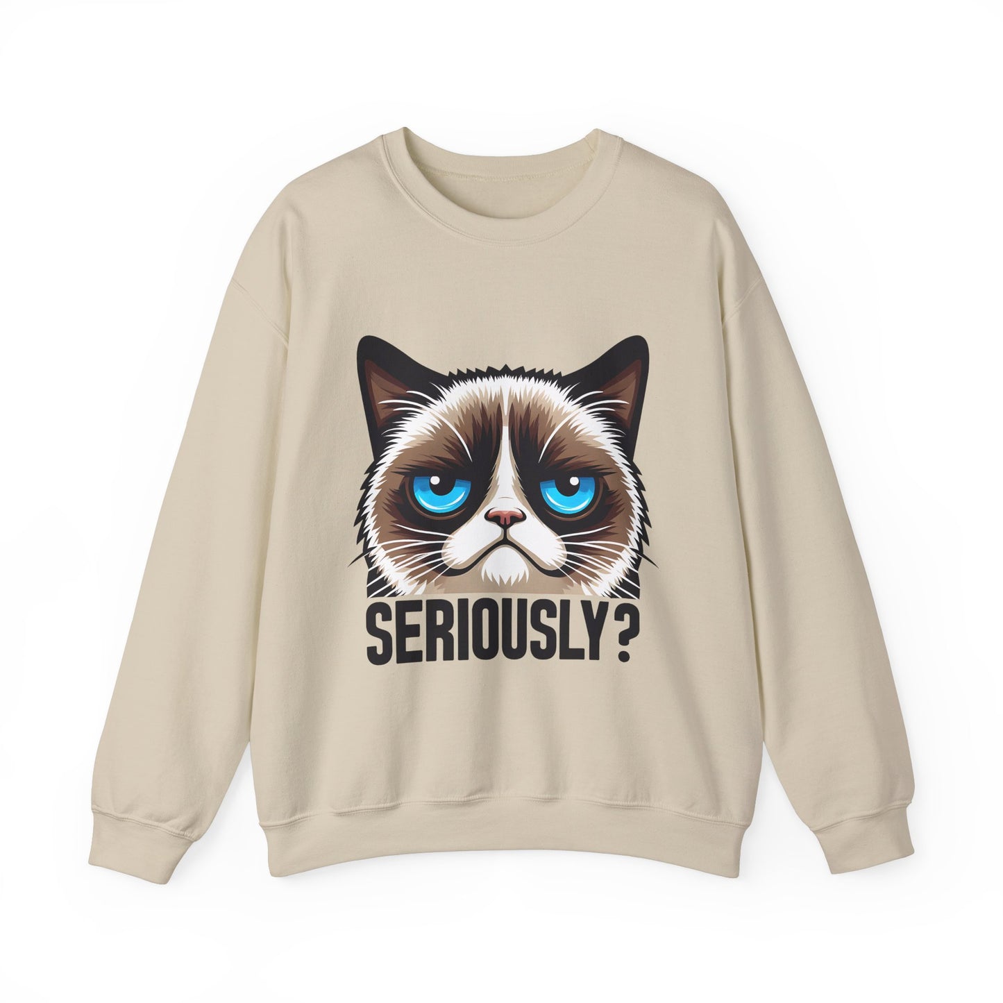 Funny Sarcastic Cat Sweatshirt