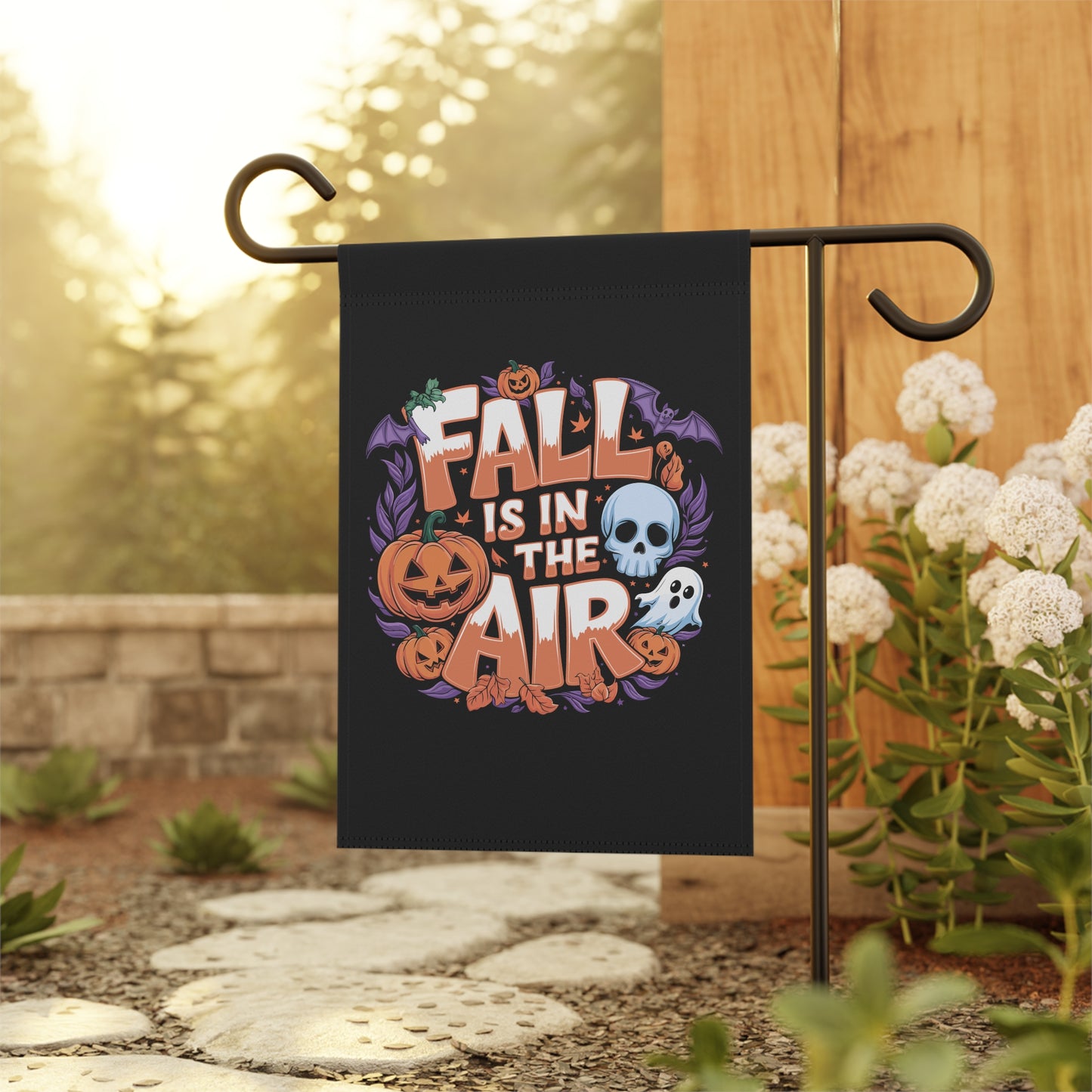 Fall Is In The Air Garden & House Banner