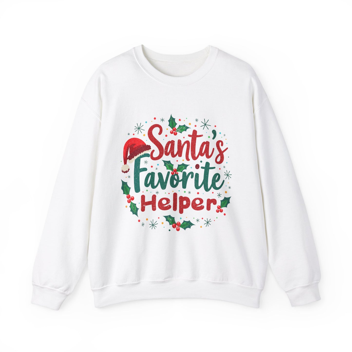 Santa's Favorite Helper Christmas Sweatshirt