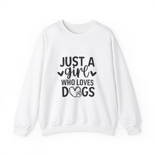 Just A Girl Who Loves Dogs Sweatshirt