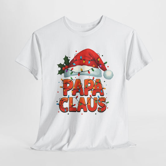 Papa Claus Christmas Heavy Cotton Tee