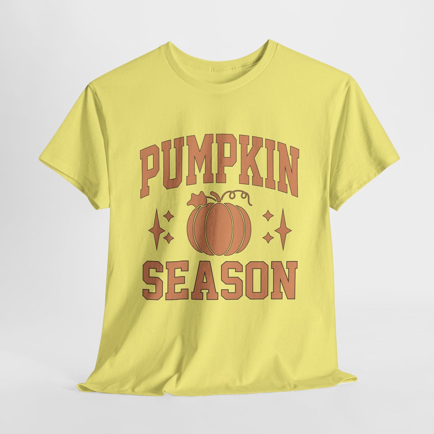 Pumpkin Season Fall Unisex Heavy Cotton Tee