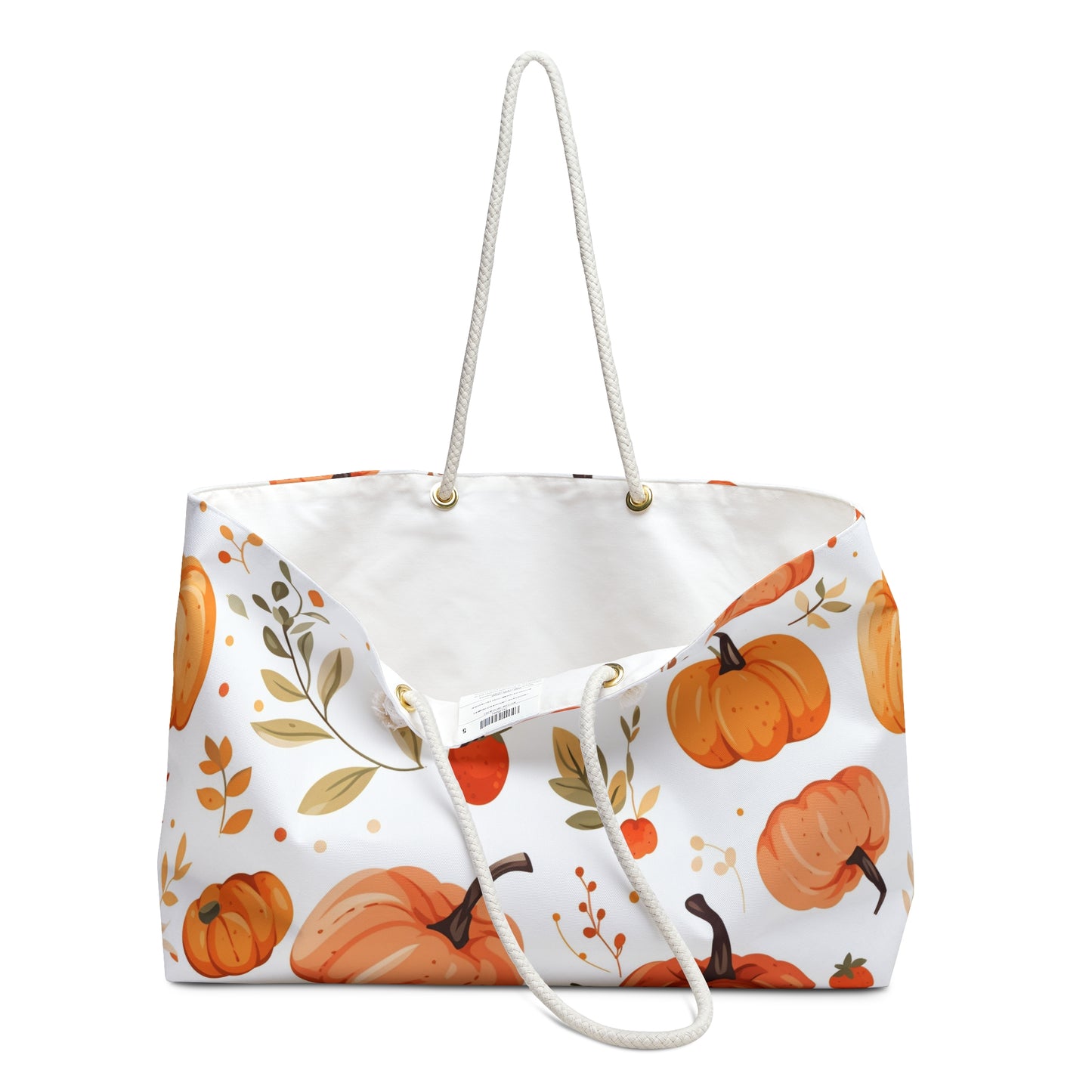 Autumn Pumpkins 3 Weekender Bag