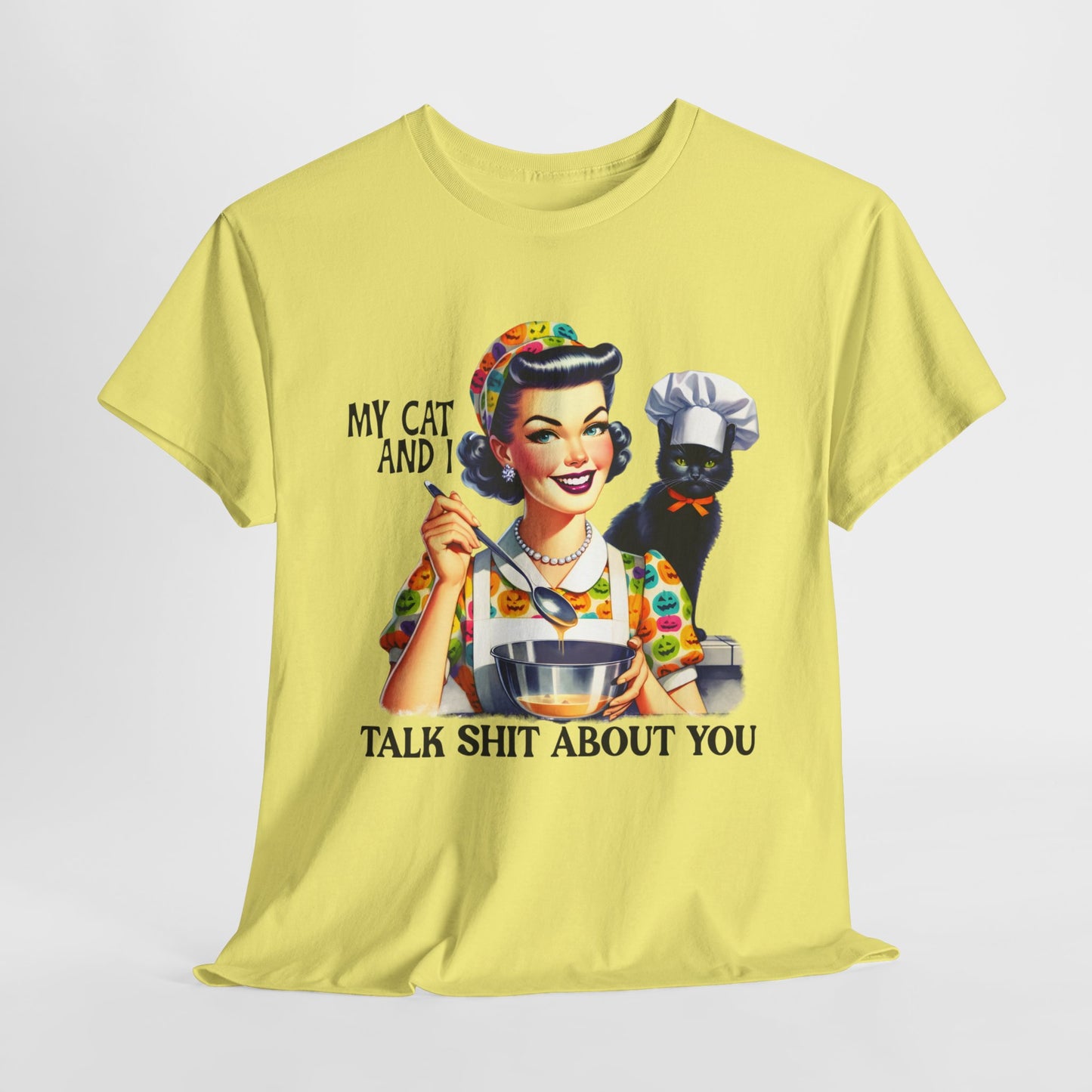 Funny Retro Housewife Short Sleeve Tee - Style #7