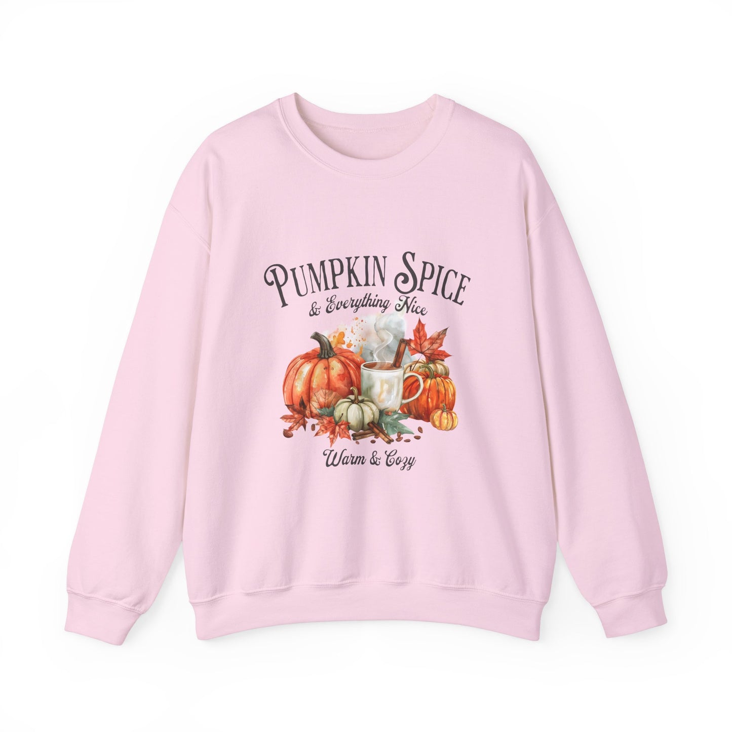 Pumpkin Spice and Everything Nice Unisex Heavy Blend™ Crewneck Sweatshirt