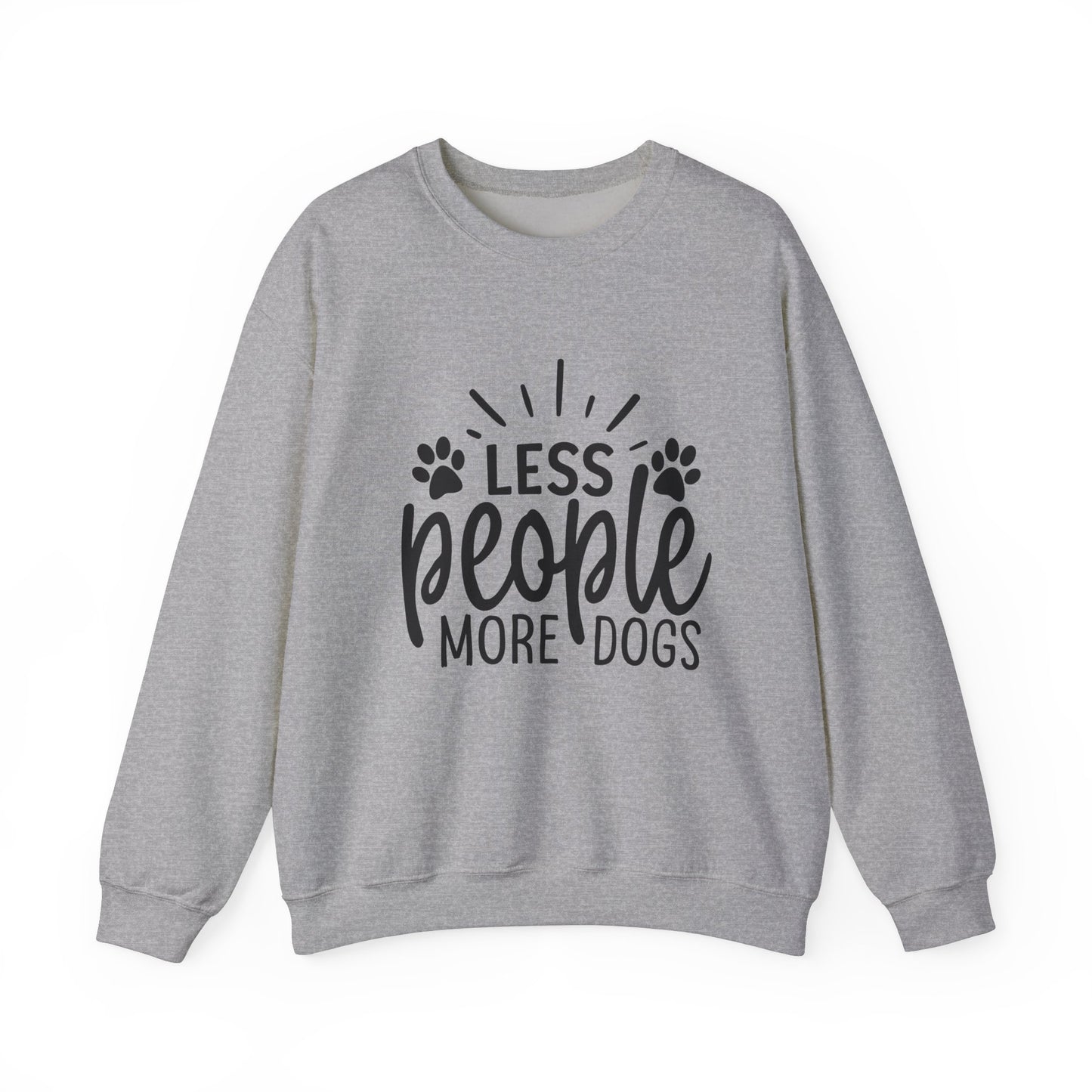 Less People More Dogs Sweatshirt