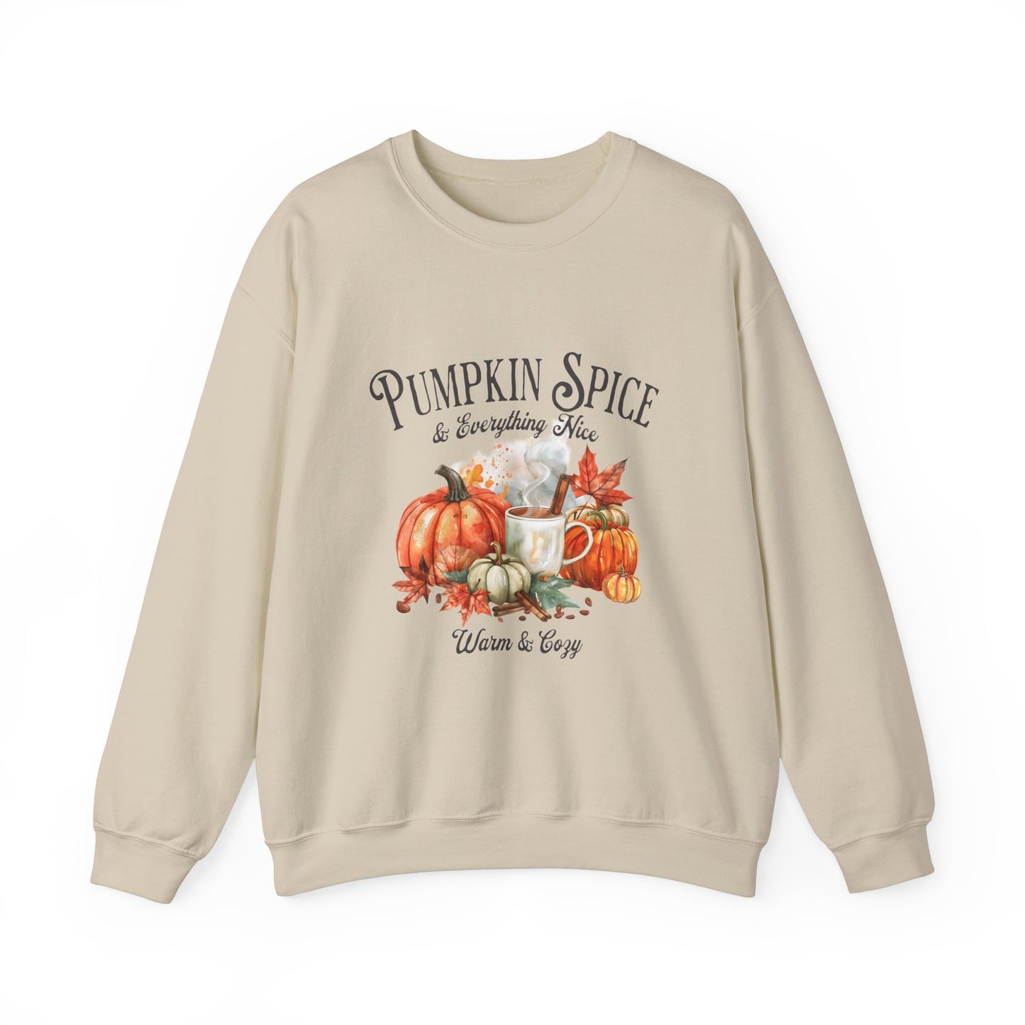 Pumpkin Spice and Everything Nice Unisex Heavy Blend™ Crewneck Sweatshirt