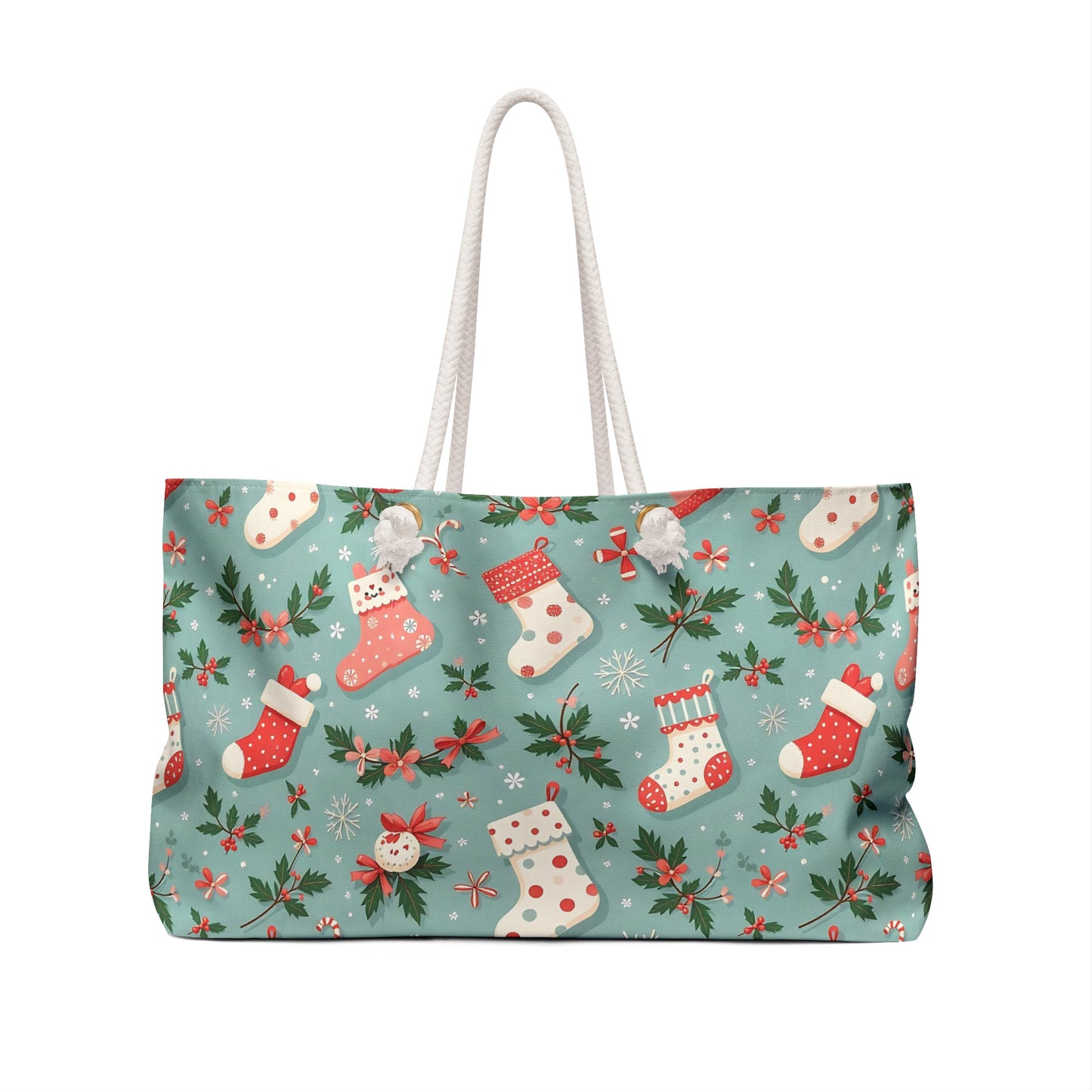 Christmas Stockings Weekender Bag