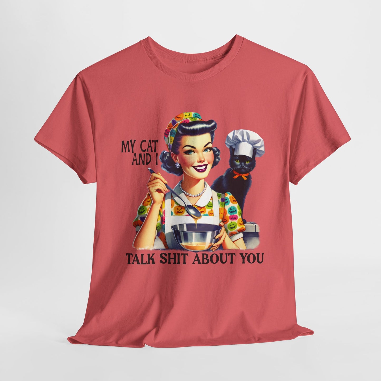 Funny Retro Housewife Short Sleeve Tee - Style #7