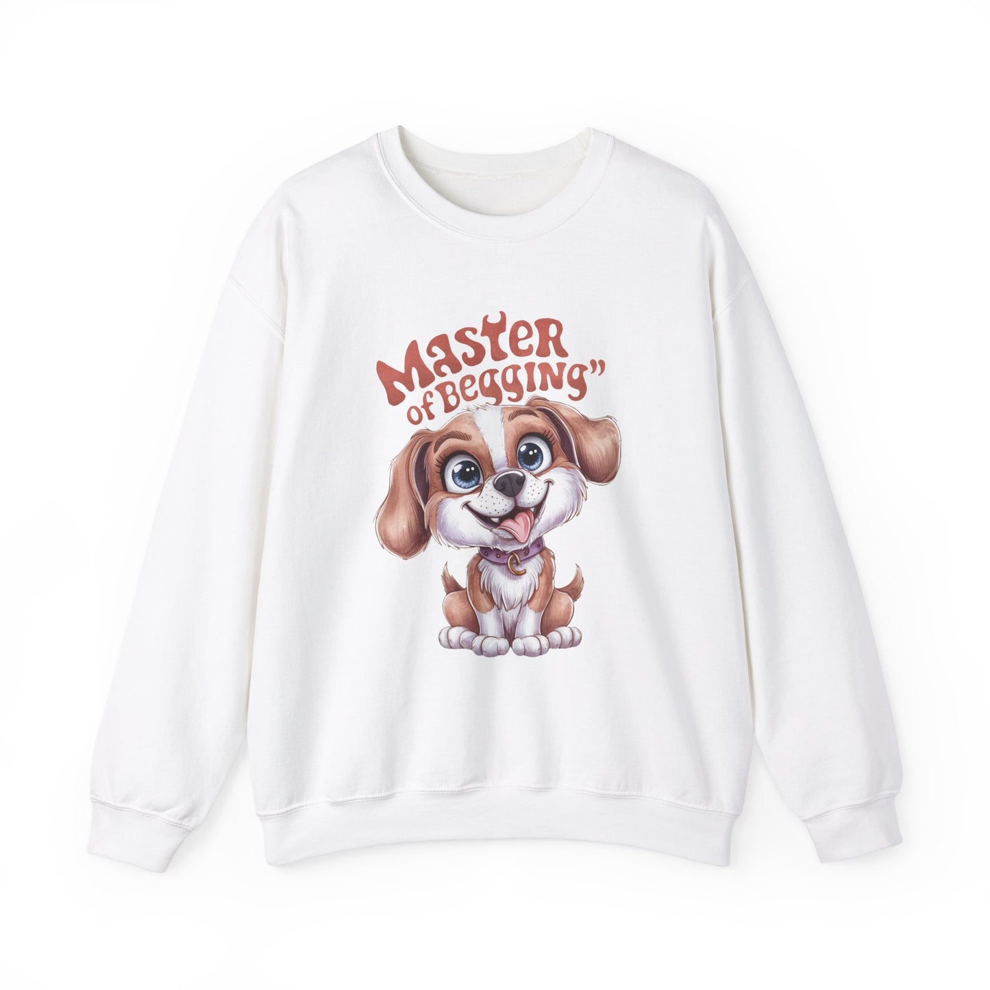 Master of Begging Funny Dog Sweatshirt