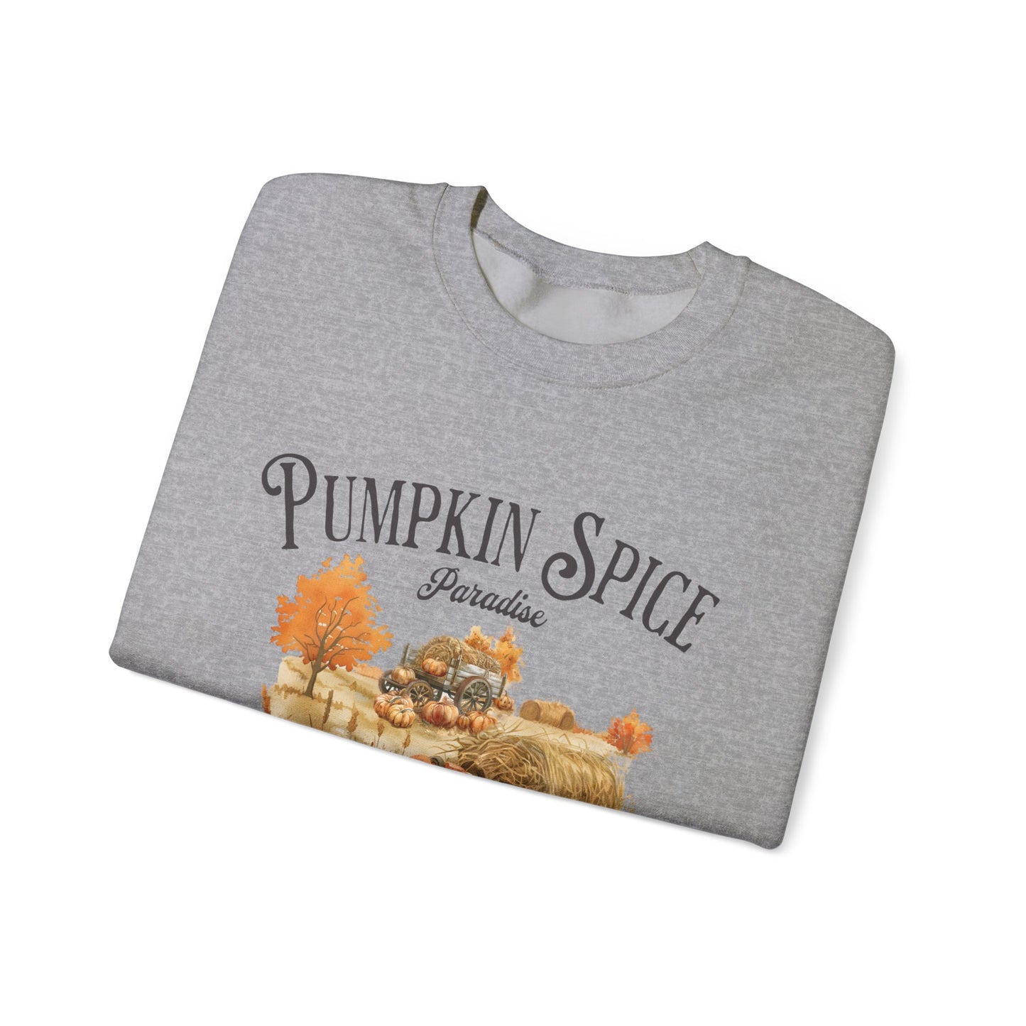 Pumpkin Spice Paradise Unisex Heavy Blend™ Crewneck Sweatshirt